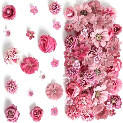 Fahoujs 80pcs Künstliche Blumenköpfe Für Handwerk 25-43 Mm Kleine Knospen Für Hochzeitstisch Mittelstücke Kerzenkuchendekoration Köpfe Fahoujs 80pcs Künstliche Blumenköpfe Für Handwerk 25-43 Mm Kleine Knospen Für Hochzeitstisch Mittelstücke Kerzenkuchendekoration Köpfe von Fahoujs