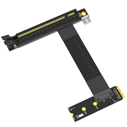 Fahoujs 90 Abgleed Turn NGFFS Schlüssel M PCIe 16x Grafikkartenadapter NVME PCIe PCIexpress 16x Verlängerungskabel Fahoujs 90 Abgleed Turn NGFFS Schlüssel M PCIe 16x Grafikkartenadapter NVME PCIe PCIexpress 16x Verlängerungskabel von Fahoujs