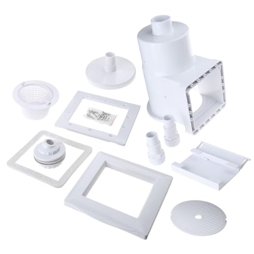 Fahoujs Aboves Bodenpool Skimmer Kits Zur Effektiven Entfernung Von Schmutz Und Verbessertem Schwimmerlebnis Schwimmbad Zu Installieren von Fahoujs