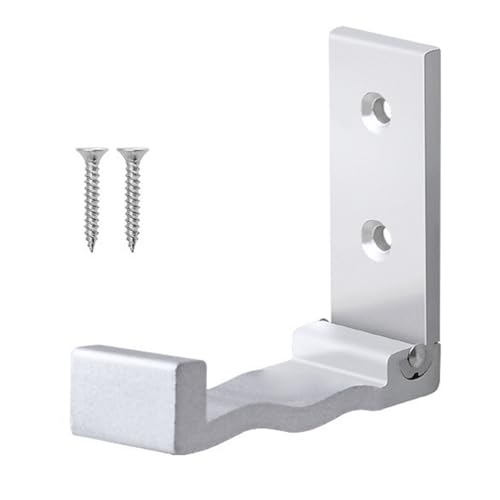 Fahoujs Aluminiumlegierung Klappende Kleidung Haken Rack Einer Haken Wandhänger Haken Handtuchstügel Für Hängende Mantelhandtücher Für Hängende Mantelhandtücher Huthutbeutel von Fahoujs