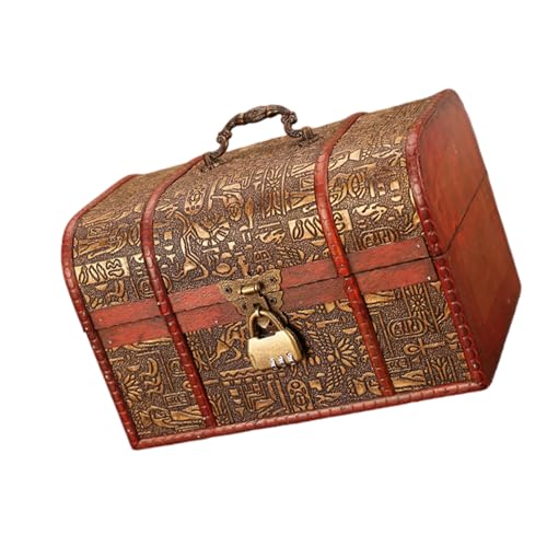 Fahoujs Antike Stile Handgefertigte Hölzerne Schmuckstaierschachtel Mit Schloss Für Home Decoration Keepsakes Lagern Sie Behälter Handgefertigtes Holz Kälteskasten Fahoujs Antike Stile Handgefertigte Hölzerne Schmuckstaierschachtel Mit Schloss Für Home Decoration Keepsakes Lagern Sie Behälter Handgefertigtes Holz Kälteskasten von Fahoujs