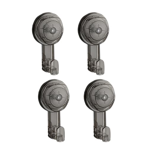 Fahoujs Badezimmerzubehör Saugnapf Tasse Handtuch Haken 360 Grad Rotationswand Haken Zeitgenössischer Saugnapfhaken 4pcs Für Badezimmer Schwerpflegerhalter von Fahoujs