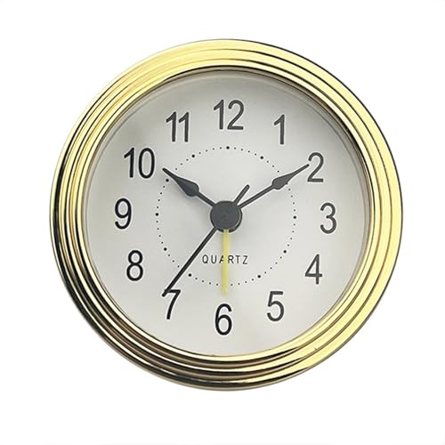 Fahoujs Dekorative 78 Mm Snooze Uhr Bewegung Takteinsatz Mit Arabischen Ziffern Und Goldenen Runden Uhr Einsatz Ersatzuhr Projektzubehör Fahoujs Dekorative 78 Mm Snooze Uhr Bewegung Takteinsatz Mit Arabischen Ziffern Und Goldenen Runden Uhr Einsatz Ersatzuhr Projektzubehör von Fahoujs