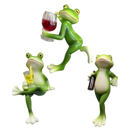 Fahoujs Dekorative Frösche Formhängestatue Kanten Clip Synthetic Harze Haltbarkeit Garten Ornamente Für Patios Blumentöpfe Outdoor Frösche Pflanzgefäßkante Fahoujs Dekorative Frösche Formhängestatue Kanten Clip Synthetic Harze Haltbarkeit Garten Ornamente Für Patios Blumentöpfe Outdoor Frösche Pflanzgefäßkante von Fahoujs
