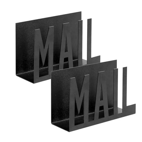 Fahoujs Desktop Iron Envelope Holder Für Home Office Organization Metall Letter Sortierer Und Papierdokumente Lagerregal von Fahoujs