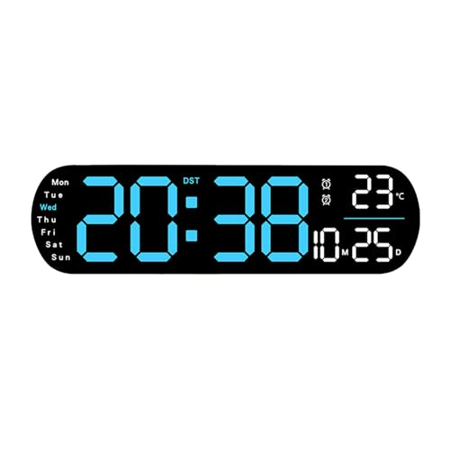 Fahoujs Digitaler Wecker Mit Großer LED LED Mit Mehreren Alarmmodi Teperatur Woche Datum Display Für Studenten Office Travel Plastik LED Uhr Fahoujs Digitaler Wecker Mit Großer LED LED Mit Mehreren Alarmmodi Teperatur Woche Datum Display Für Studenten Office Travel Plastik LED Uhr von Fahoujs