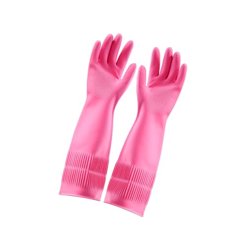 Fahoujs Effiziente Küchenhandschuhe Mit Elastizität Nicht Überrutschen Grip Wasserfeste Reinigungshandschuhe Für Handgesichtige Geschirrspülungen Haushaltsreinigung von Fahoujs