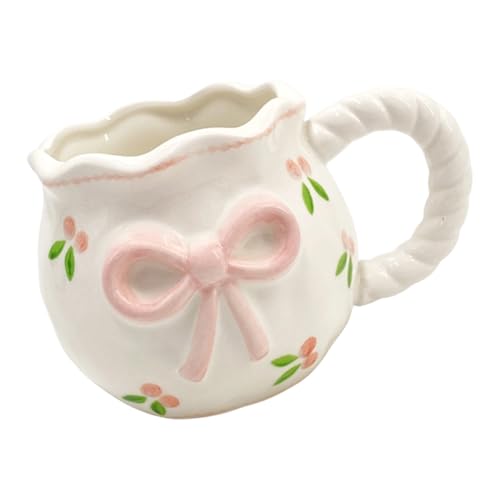 Fahoujs Einzigartige Handgefertigte Keramikkaffeetasse Mit Bögen Wassertrinkbecher Küche Essendekoration Für Tägliche Verwendung Küchengetränksware Fahoujs Einzigartige Handgefertigte Keramikkaffeetasse Mit Bögen Wassertrinkbecher Küche Essendekoration Für Tägliche Verwendung Küchengetränksware von Fahoujs