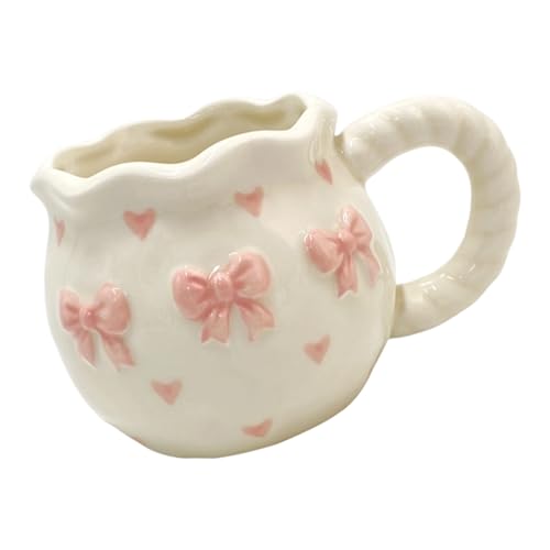 Fahoujs Einzigartige Handgefertigte Keramikkaffeetasse Mit Bögen Wassertrinkbecher Küche Essendekoration Für Tägliche Verwendung Küchengetränksware Fahoujs Einzigartige Handgefertigte Keramikkaffeetasse Mit Bögen Wassertrinkbecher Küche Essendekoration Für Tägliche Verwendung Küchengetränksware von Fahoujs