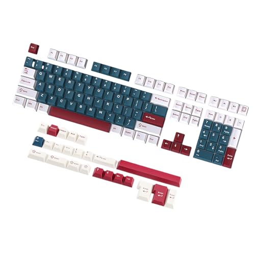 Fahoujs Ergonomic 136Key Keycap Set Originalhöhe Double Shot Injections Formen Keycap Mech Stile Für Mechanische Tastaturen Professionelle Schlüsselkaps Fahoujs Ergonomic 136Key Keycap Set Originalhöhe Double Shot Injections Formen Keycap Mech Stile Für Mechanische Tastaturen Professionelle Schlüsselkaps von Fahoujs