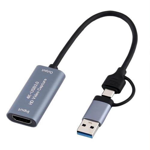 Fahoujs Game Video Erfasst Karten USB+Typ C Zu HDTV 2K 30Hz Recorder Video Gaming Console Camcorder Low Latency Converter Fahoujs Game Video Erfasst Karten USB+Typ C Zu HDTV 2K 30Hz Recorder Video Gaming Console Camcorder Low Latency Converter von Fahoujs