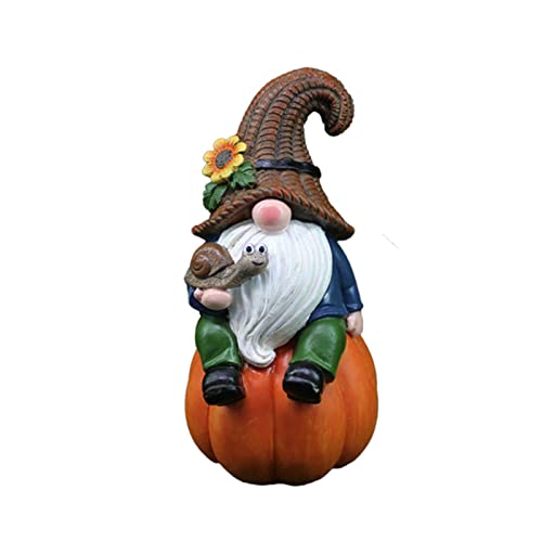 Fahoujs Gartenstatue Harz Desktop Rasen Ornamente Outdoor Gartendekoration Gnomes Figurine Thanksgiving Thanksgiving Gnomes Dekorationen Fahoujs Gartenstatue Harz Desktop Rasen Ornamente Outdoor Gartendekoration Gnomes Figurine Thanksgiving Thanksgiving Gnomes Dekorationen von Fahoujs