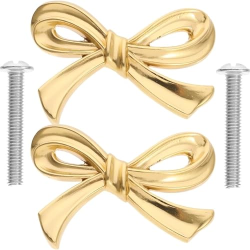 Fahoujs Gold Bögen Schublade Zieht Stilvolle Metallknöpfe Kommode Griffe Küchenschublade Zieht Einfachen Betrieb Für Schlafzimmer Und Küche von Fahoujs