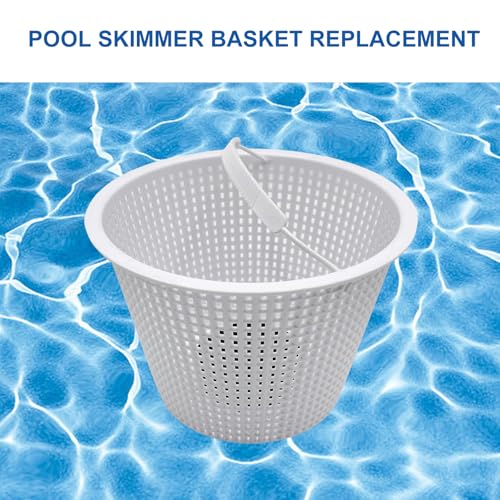 Fahoujs Haltbarkeit Eingrall Pool Filterkorb Körbe Resistent Skimmerkorb Schwimmbad Zubehör Eingrall Filter Mit Gewicht von Fahoujs