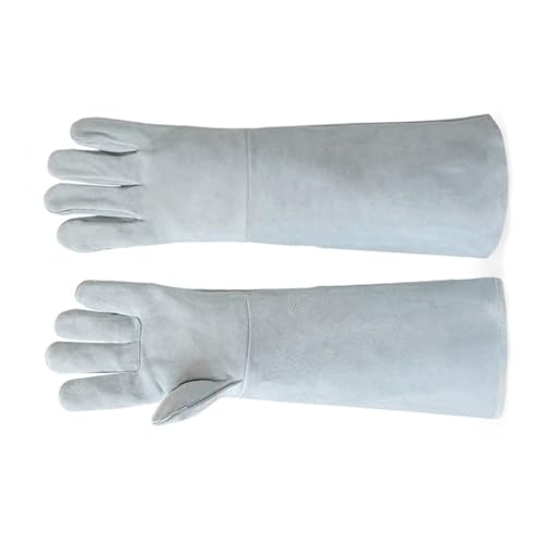 Fahoujs Hochleistungsarbeitshandschuhe Mit Ausgedehnten Leinwandmanschetten Und Weichem Fleece Futter Für Gartenhandschuhe Zum Beschneiden Der Wärmeabschirmung Verlängerte Länge von Fahoujs