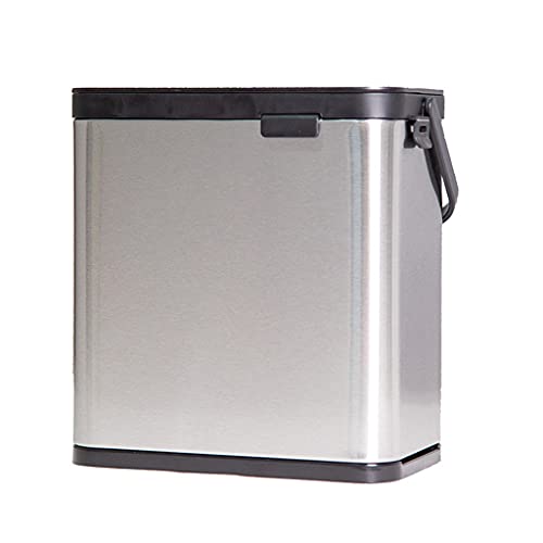 Fahoujs Küchenhänge Mülleimer Mit Deckelschrank Tür Wand Edelstahl Müllbehälter Kleine Hängemüll Dose Fahoujs Küchenhänge Mülleimer Mit Deckelschrank Tür Wand Edelstahl Müllbehälter Kleine Hängemüll Dose von Fahoujs