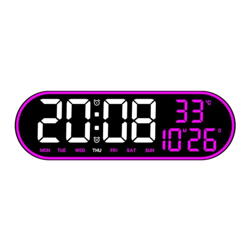 Fahoujs Moderner Digitaler Wecker Stille LED Digitale Wecker Mit Fernbedienungssteuerdatum Temperaturanzeige Täglich LED Takt Fahoujs Moderner Digitaler Wecker Stille LED Digitale Wecker Mit Fernbedienungssteuerdatum Temperaturanzeige Täglich LED Takt von Fahoujs