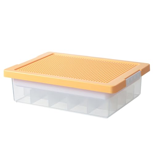 Fahoujs Multipurpose Clear PP Toy Storage Container Mit Einstellbaren Kompartimenten Zubehör Tragbar Für Die Heimorganisation Fahoujs Multipurpose Clear PP Toy Storage Container Mit Einstellbaren Kompartimenten Zubehör Tragbar Für Die Heimorganisation von Fahoujs