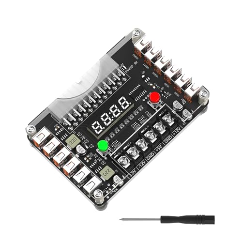 Fahoujs Netzteil Break Out Board ATX24PIN USB 2.0 Netzteil Adapter Connectors Einstellbare Spannung Stromübertragung Fahoujs Netzteil Break Out Board ATX24PIN USB 2.0 Netzteil Adapter Connectors Einstellbare Spannung Stromübertragung von Fahoujs