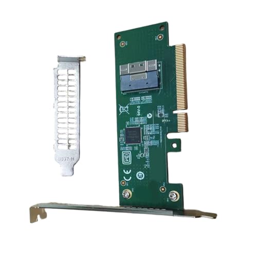 Fahoujs PCIE4.0 Bis SFF-8654 Adapter Host Controller Erweiterungskartenersatz Für Desktop PC Zubehör von Fahoujs