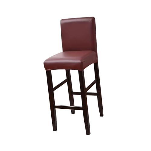 Fahoujs PU Leder Barhocker Abdeckungen Barhocker Abdeckungen Mit Rückenlehneschutz Für Verschiedene Stuhltypen Stuhlschutz PU Stuhl Deckung Fahoujs PU Leder Barhocker Abdeckungen Barhocker Abdeckungen Mit Rückenlehneschutz Für Verschiedene Stuhltypen Stuhlschutz PU Stuhl Deckung von Fahoujs