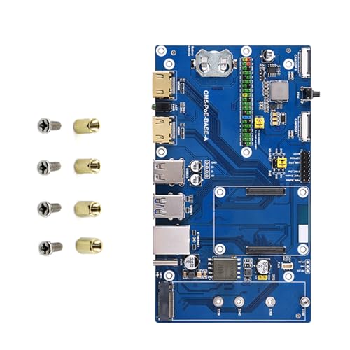 Fahoujs Rechenmodul 5 Die Expansion Board Unterstützt NVME Solid Disk Und Die Leistung des Typs C Erhöht Die Leistungen von Fahoujs