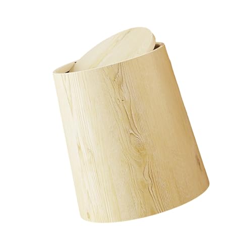 Fahoujs Retro Plastikabfall Waschbuchse Mit Simulation Holzkörner Muster Touch Top Cover Mülleimer Für Kleinraum Büro Und Schlafzimmer Mülleimer Für Büro Fahoujs Retro Plastikabfall Waschbuchse Mit Simulation Holzkörner Muster Touch Top Cover Mülleimer Für Kleinraum Büro Und Schlafzimmer Mülleimer Für Büro von Fahoujs