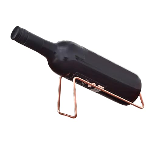 Fahoujs Set mit 6 dekorativen Weinregalen, praktische Lösung, Weinflaschenregal, Eisenmaterial, Flaschenständer, Flaschenständer von Fahoujs