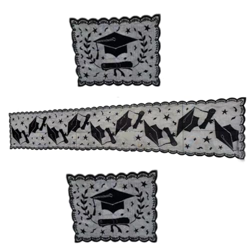 Fahoujs Tischtuch Elegant Schwarze Spitze Bestickte Tischdecke Tischläufer Für Partys Abendessen Abschlusssaison Verwenden Sie Polyesterabdeckung Fahoujs Tischtuch Elegant Schwarze Spitze Bestickte Tischdecke Tischläufer Für Partys Abendessen Abschlusssaison Verwenden Sie Polyesterabdeckung von Fahoujs