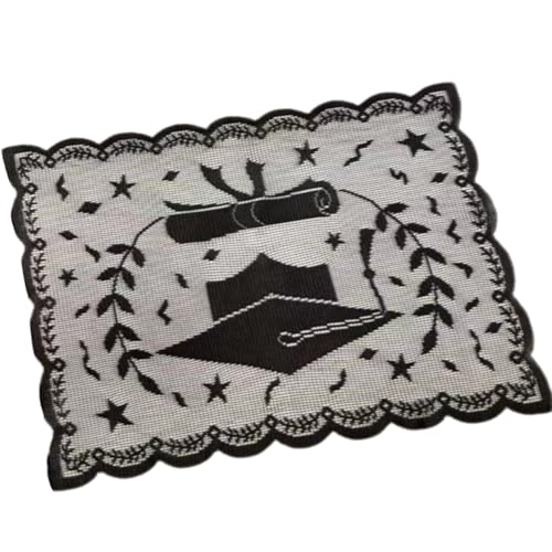 Fahoujs Tischtuch Elegant Schwarze Spitze Bestickte Tischdecke Tischläufer Für Partys Abendessen Abschlusssaison Verwenden Sie Polyesterabdeckung Fahoujs Tischtuch Elegant Schwarze Spitze Bestickte Tischdecke Tischläufer Für Partys Abendessen Abschlusssaison Verwenden Sie Polyesterabdeckung von Fahoujs