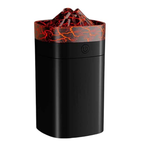 Fahoujs Tragbare Luftreiniger 400 Kleine Kühle Mists Vulkanform Luftbefeuchter LED Night Light USB Desktop Luftbefeuchter 2 Mists Fahoujs Tragbare Luftreiniger 400 Kleine Kühle Mists Vulkanform Luftbefeuchter LED Night Light USB Desktop Luftbefeuchter 2 Mists von Fahoujs