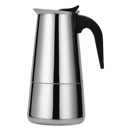 Fahoujs Tragbarer Haushalt Kleine Espressometöpfe Edelstahl Stähle Espresso Hersteller Herd Kaffeemaschine Kaffeewerkzeug Diebes Herd Haushalt Topf Fahoujs Tragbarer Haushalt Kleine Espressometöpfe Edelstahl Stähle Espresso Hersteller Herd Kaffeemaschine Kaffeewerkzeug Diebes Herd Haushalt Topf von Fahoujs
