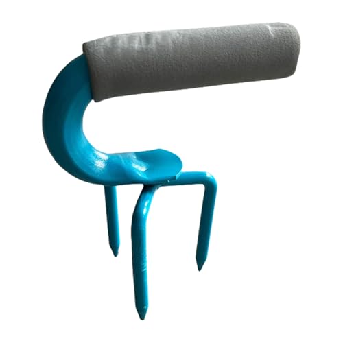 Fahoujs Trianguläres Gartenhand Kultivierer Verstärkter Stahlzinken Nonslip Grip BOD Grubbing Werkzeug Für Terrassenwartung Ergonomisches Handkrallenwerkzeug Zum Gartenarbeit von Fahoujs