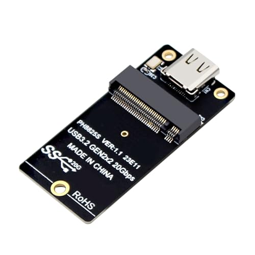 Fahoujs Typ C Solid Disk Conversion Board ABS NVME Conversion Board Kompatibel Für NVME 2230/42/60/80 Größe Zubehör von Fahoujs