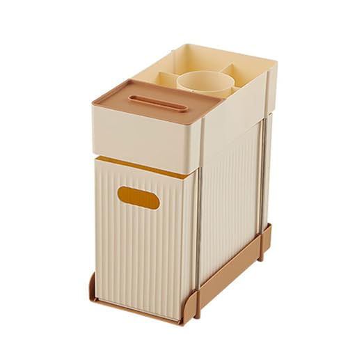 Fahoujs Vielseitiger Serviertrolley Multifunktionaler Lagerregal Für Zeitschriftenbücher Snacks Praktische Küchenorganisation Tool von Fahoujs