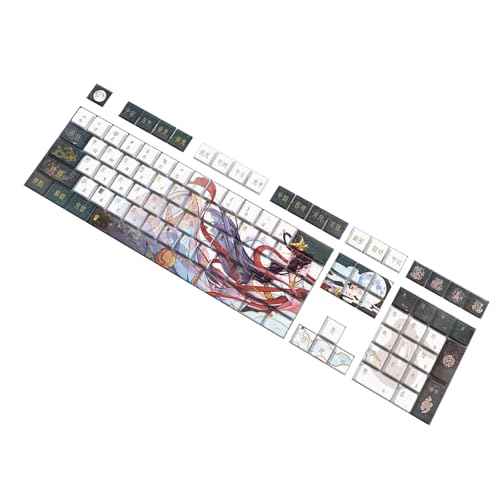 Vollständige Berichterstattung 108 Schlüsselkap Set Mit Chinesischem Thema 5 Seitenwärme Unter Sublimiert Für Home Office Mechanical Keyboards Schlüsselkaps von Fahoujs