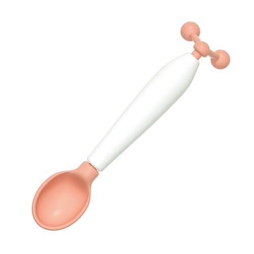 Fahoujs Weiche Rotierende Trainingslöffel Kinder Lernen Tabelle Temperaturempfindlichkeitsempfindlichkeits Fütterungslöffel Zu Essen Zu Essen. von Fahoujs