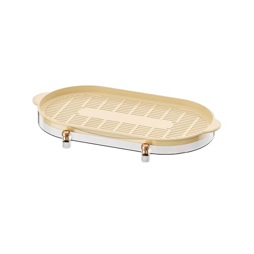 Fahoujs Zwei Schicht Becher Rack Mit Abflussdesigns Doppelschichtbecher Ständer Mit Entwässerungen Zum Effizienten Organisieren Von Bechern Bei House Kitchen Dining Accessoire von Fahoujs