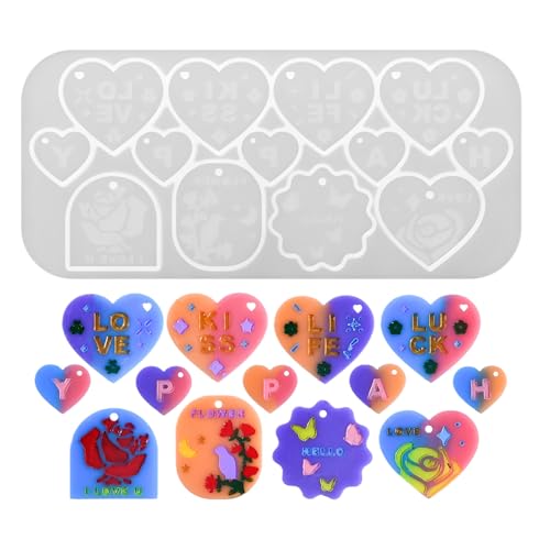 Flexible Silikonform Für Herzanhänger Tragbar Für Valentinstag Spezielle Geschenke Machen Und Basteln Enthusiasten Easy Release Form Form Flexible Silikonform Für Herzanhänger Tragbar Für Valentinstag Spezielle Geschenke Machen Und Basteln Enthusiasten Easy Release Form Form von Fahoujs