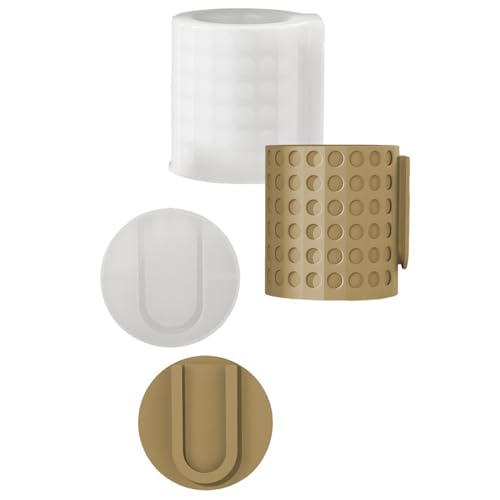 Flexible Silikonform Zum Herstellen Von Dekorativen Sukkulenten Töpfen Handgefertigte Wandhänge Pflanzer Schimmel Schmuck Schmuck Herstellung Werkzeug Kreative Silikonform von Fahoujs