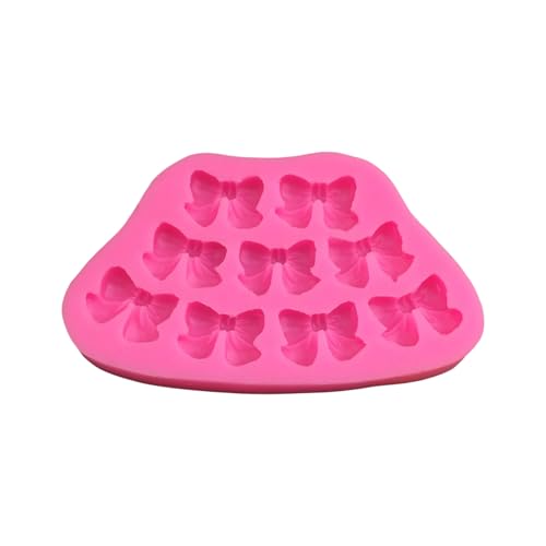 Fondant Schokoladenformen Bowknot Silikonform Fondantkuchen Dekoration Werkzeug Kerzenseife Seifenformen Leicht Zu Reinigen von Fahoujs