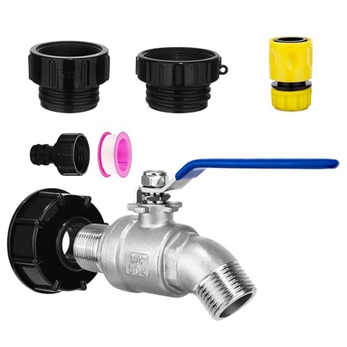 Gartenschlauchanschluss Wassertanks Adapter Gartenhäuser Ventile Für Wasserhahn Aluminium Textur Geeignet Für Tanks Reparieren Gartenschlauchanschluss Wassertanks Adapter Gartenhäuser Ventile Für Wasserhahn Aluminium Textur Geeignet Für Tanks Reparieren von Fahoujs