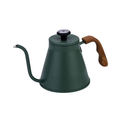 Genauigkeit Gießen Sie Schwanenhals Kessel 1.2l Kaffeeköpfe Mit Thermometern Und Kontrollierten Strömungsspießs Für Kaffee Enthusiasten Kaffee Enthusiasten Kessel von Fahoujs