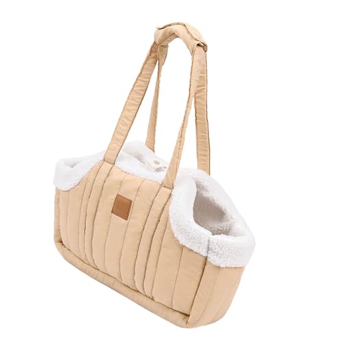Haustierhandtasche Katzenträger Tasche Weiche Kapazitäten Mit Sicherheitsriemen Atmungsaktiv von Fahoujs