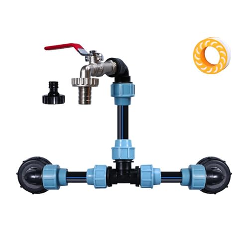 Hochleistungs Tanks Stapelsysteme Vertikale Verbindungsanschluss Rohrbaugruppe Einfacher Installation Für Außenwasserspeicher Gewicht Fed IBC Tank Extension von Fahoujs