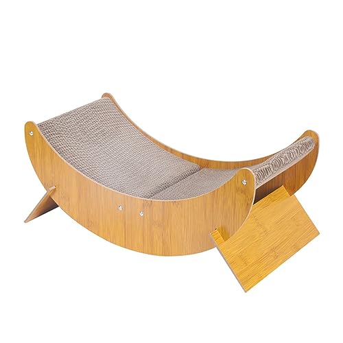 Fahoujs Katzenkratzer Spielzeugkatze Kratzerbrettbett Süße Mondform Für Innenkatze Kratzspielzeug Schützen Möbel Katzenkratzer Katzenbett Fahoujs Katzenkratzer Spielzeugkatze Kratzerbrettbett Süße Mondform Für Innenkatze Kratzspielzeug Schützen Möbel Katzenkratzer Katzenbett von Fahoujs