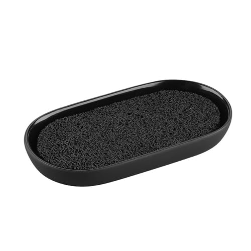 Keramik Seifenschale Dusche Schwamm Seifenhalter Seife Raver Tablett Mit Entwässerungskissenschwamm Seifenbehälter Für Küchenbad von Fahoujs