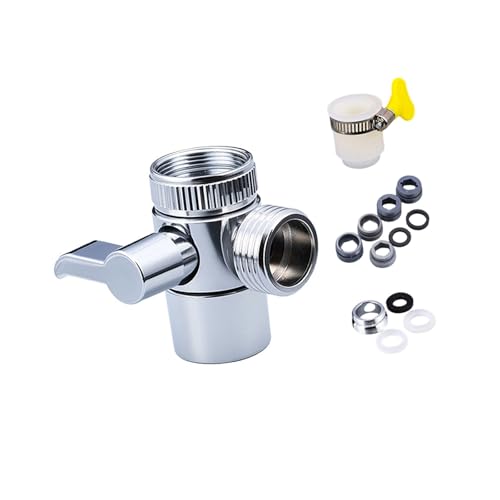 Küchenspüle Wasserhahnadapter Splitterventile Diverter Sprühgerät 3 Wege Wasserhahnanschluss Wasserschutzventile Schalter Adapter Küchenspüle Splitter Splitter Küchenspüle Wasserhahnadapter Splitterventile Diverter Sprühgerät 3 Wege Wasserhahnanschluss Wasserschutzventile Schalter Adapter Küchenspüle Splitter Splitter von Fahoujs