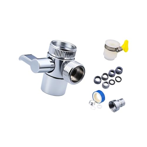 Küchenspüle Wasserhahnadapter Splitterventile Diverter Sprühgerät 3 Wege Wasserhahnanschluss Wasserschutzventile Schalter Adapter Küchenspüle Splitter Splitter Küchenspüle Wasserhahnadapter Splitterventile Diverter Sprühgerät 3 Wege Wasserhahnanschluss Wasserschutzventile Schalter Adapter Küchenspüle Splitter Splitter von Fahoujs