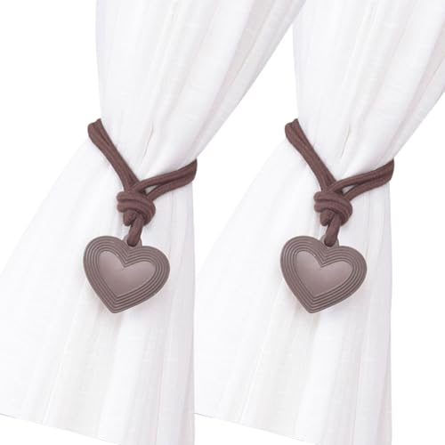 Mehrzweckfloßen Seilvorhangbindemittel Holdbacks Mit Herz Charme 2 Pack Drapery Tiebacks Krawatten Für Bauernhäuser Dekore Mehrzweckfloßen Seilvorhangbindemittel Holdbacks Mit Herz Charme 2 Pack Drapery Tiebacks Krawatten Für Bauernhäuser Dekore von Fahoujs
